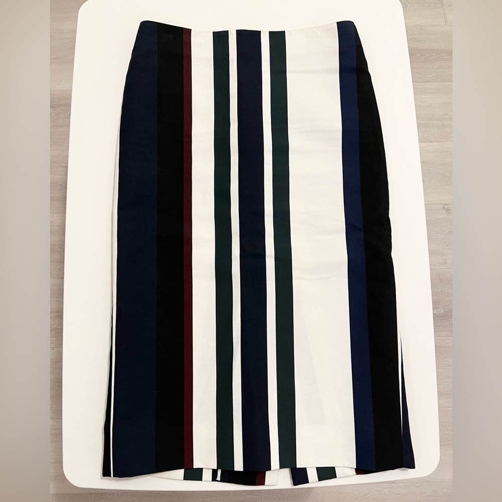 Marni Striped Pencil Skirt